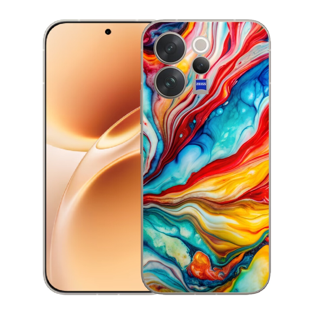mmCase gélhuzat a Vivo V70-hez – absztrakt motívum 58