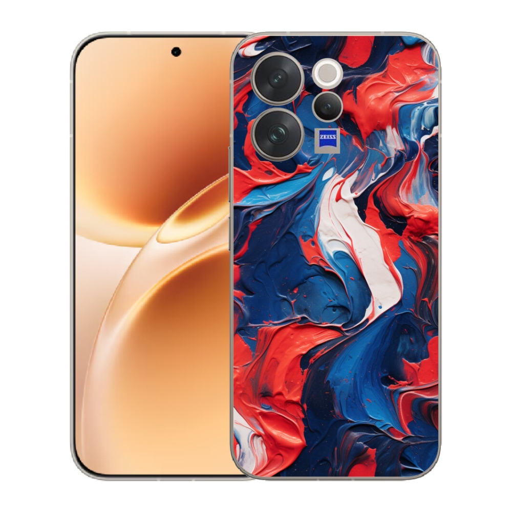 mmCase gélhuzat a Vivo V70-hez – absztrakt motívum 7