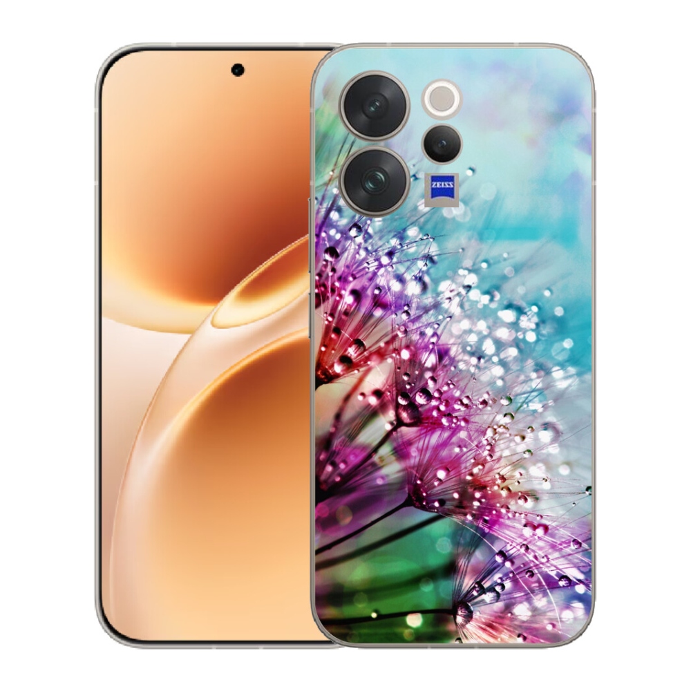 mmCase géltok a Vivo V70-hez – színes virágok