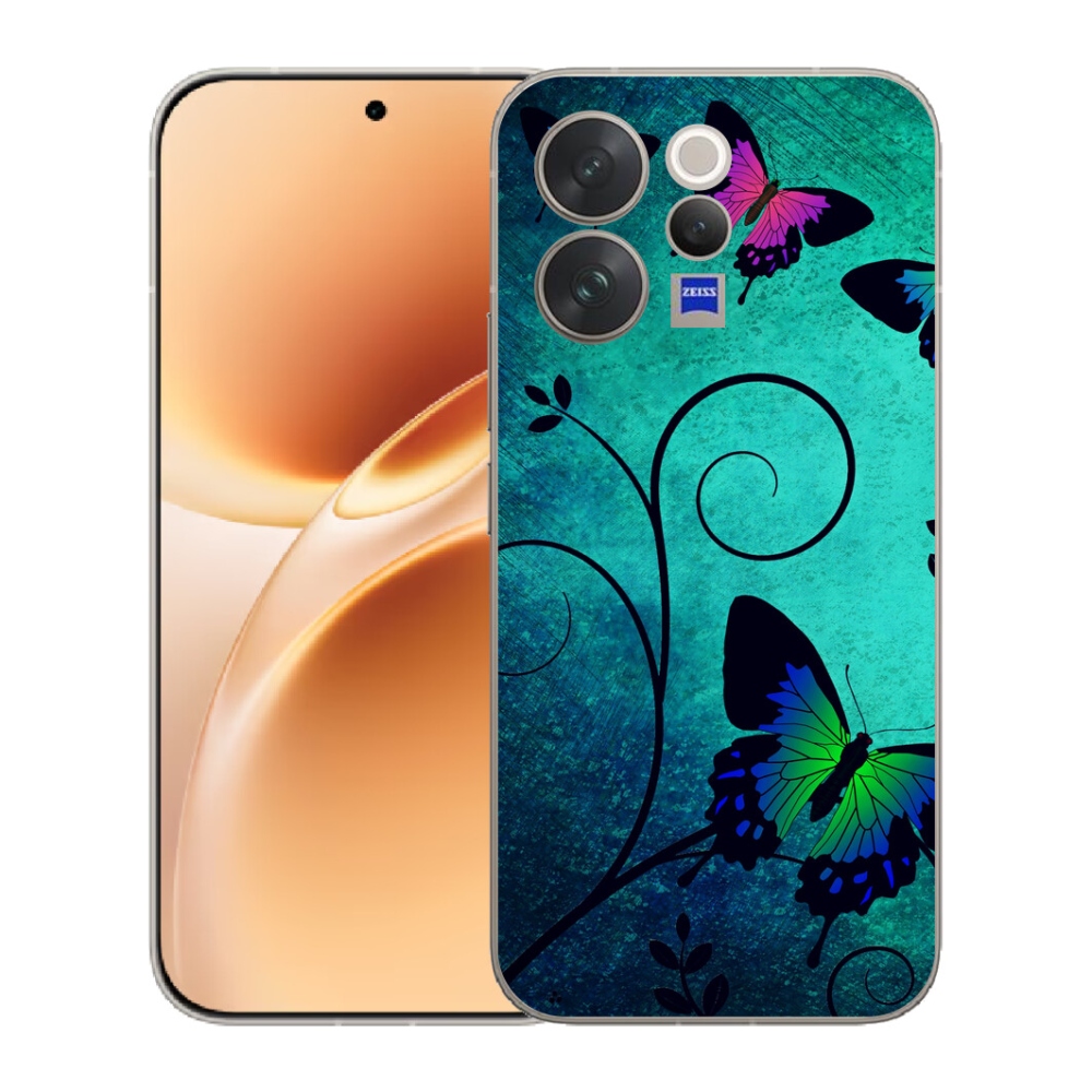 mmCase géltok a Vivo V70-hez – színes pillangók