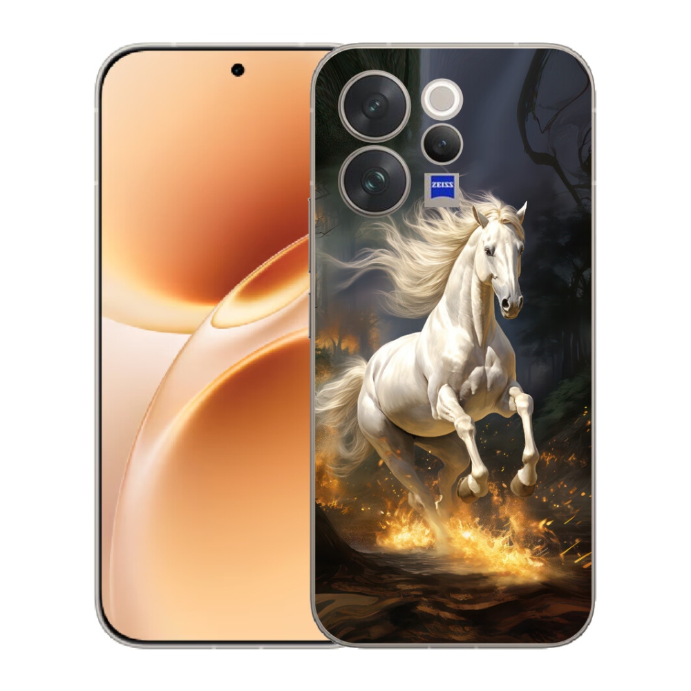 mmCase géltok a Vivo V70-hez – fehér ló 2