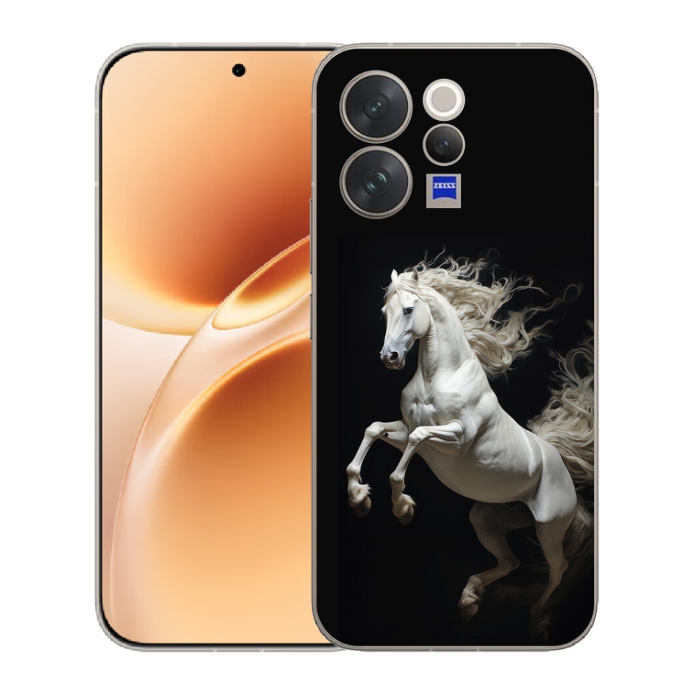mmCase géltok a Vivo V70-hez – fehér ló 4