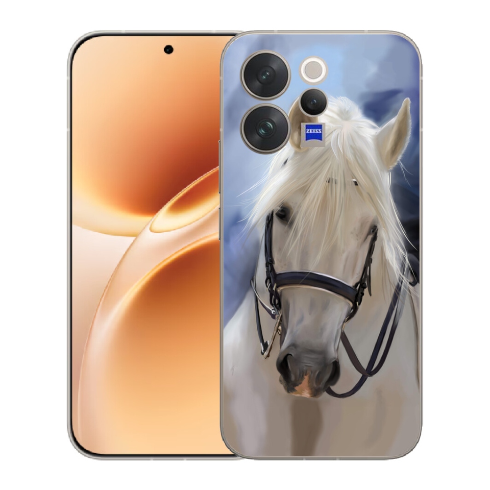 mmCase géltok a Vivo V70-hez – fehér ló