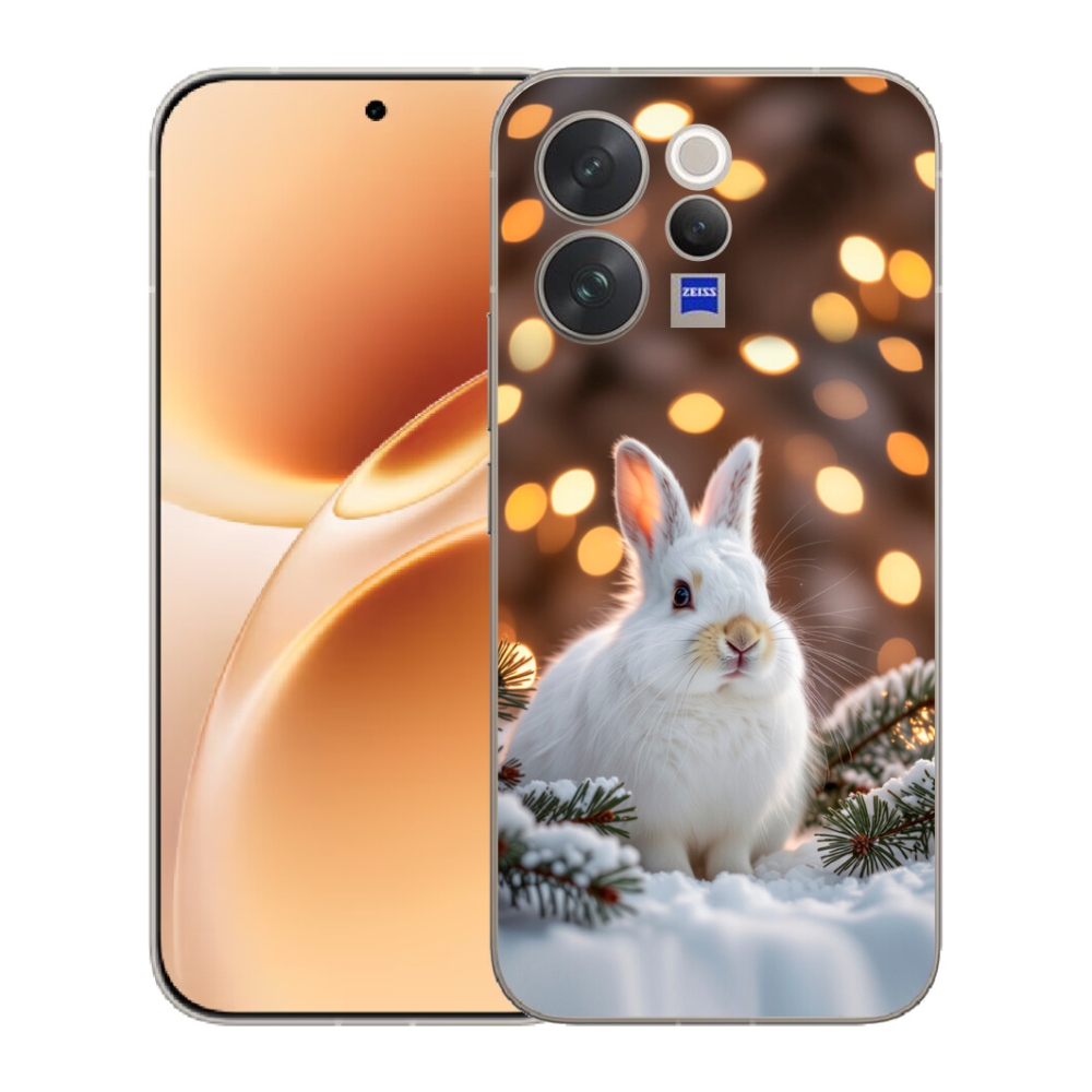mmCase géltok a Vivo V70-hez – fehér nyúl