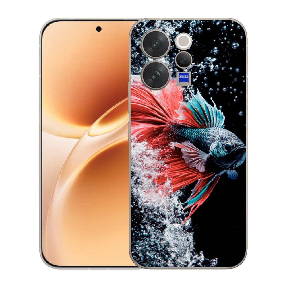 mmCase géltok a Vivo V70-hez – színes harcosnő