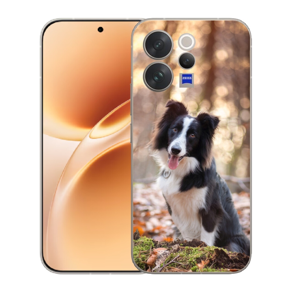 mmCase gél tok a Vivo V70-hez – border collie 1