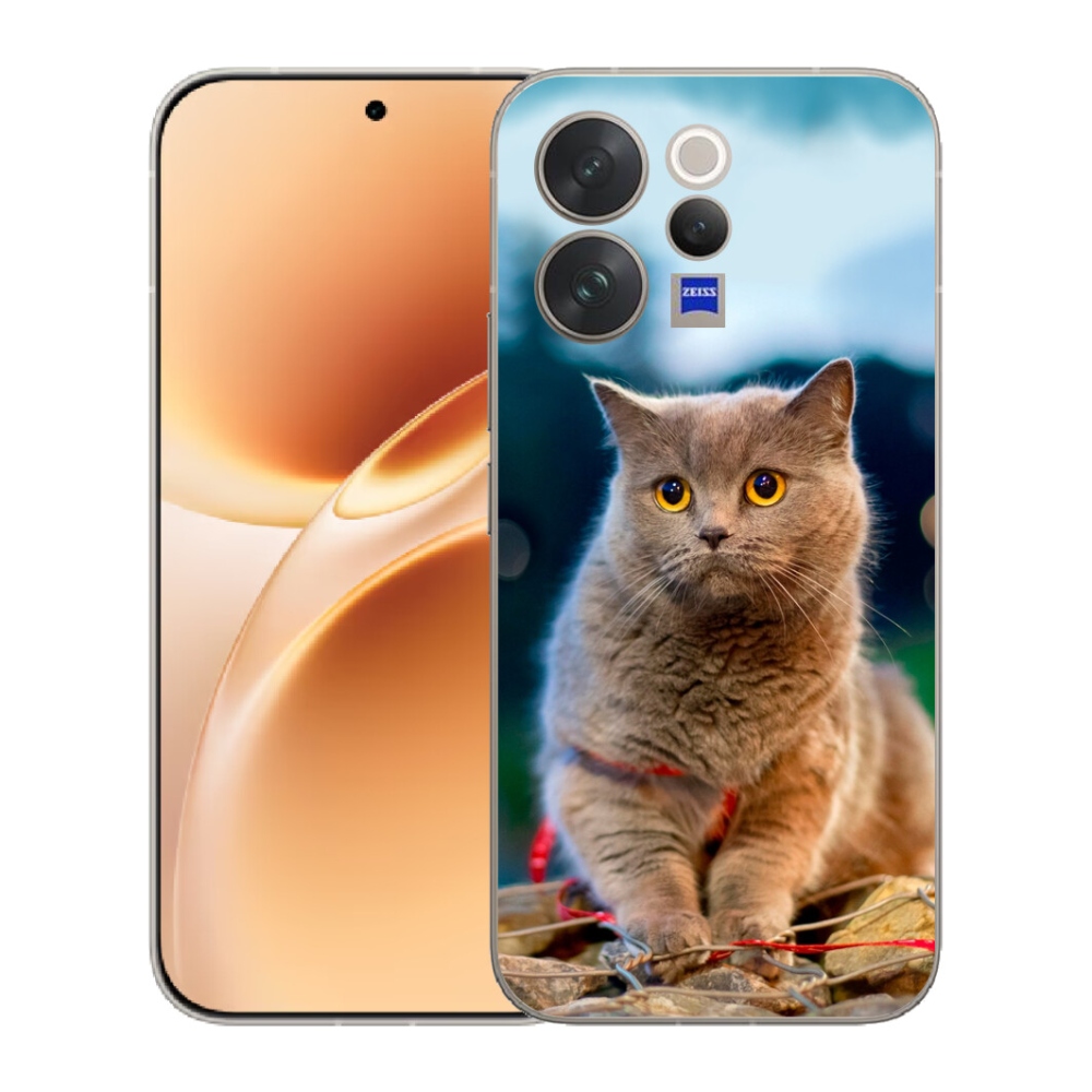 mmCase gél tok a Vivo V70-hez – brit kék 2
