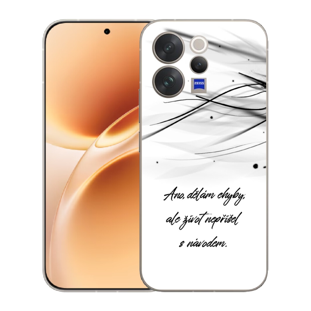 mmCase géltok a Vivo V70-hez – idézet fehér háttérrel