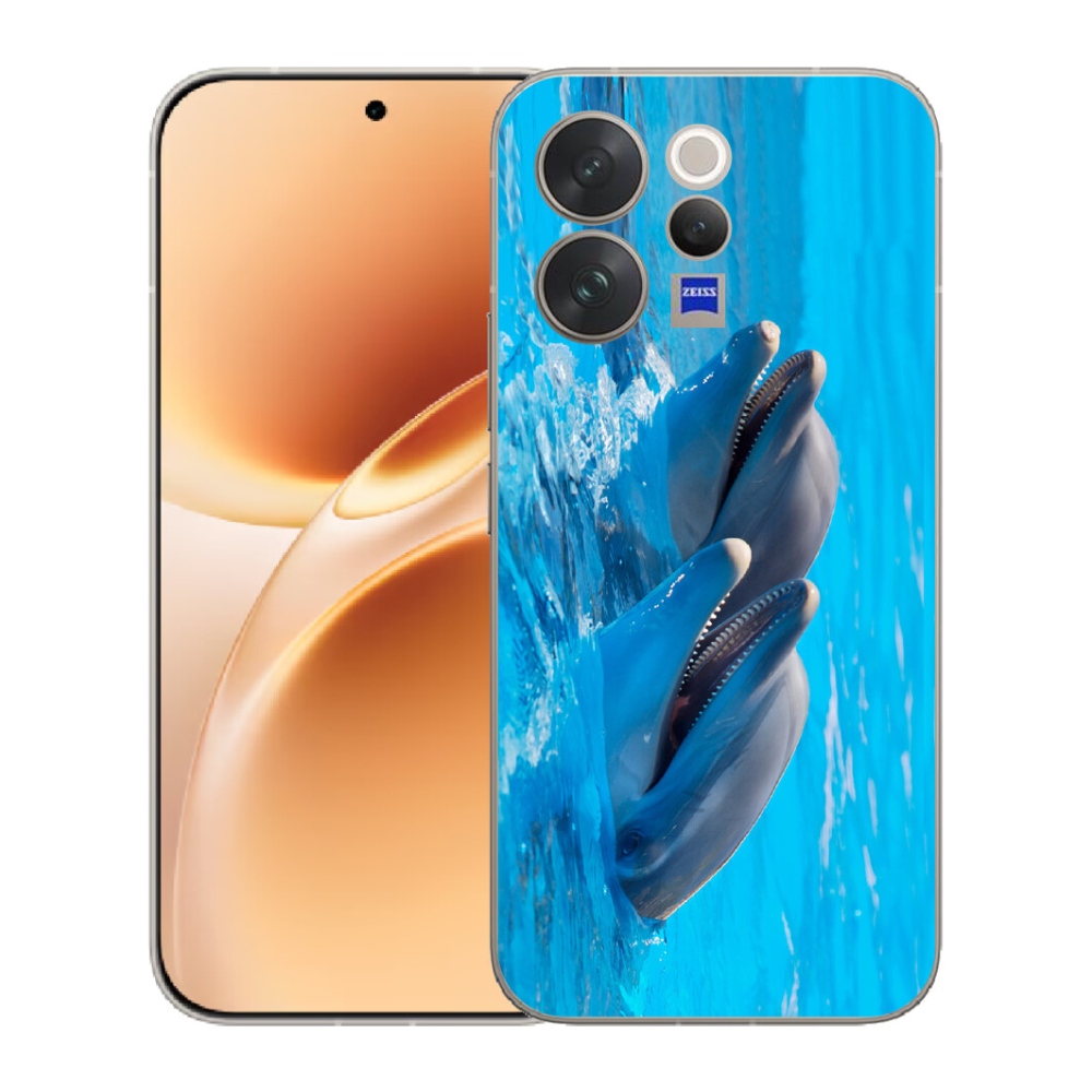 mmCase géltok a Vivo V70-hez – delfinek