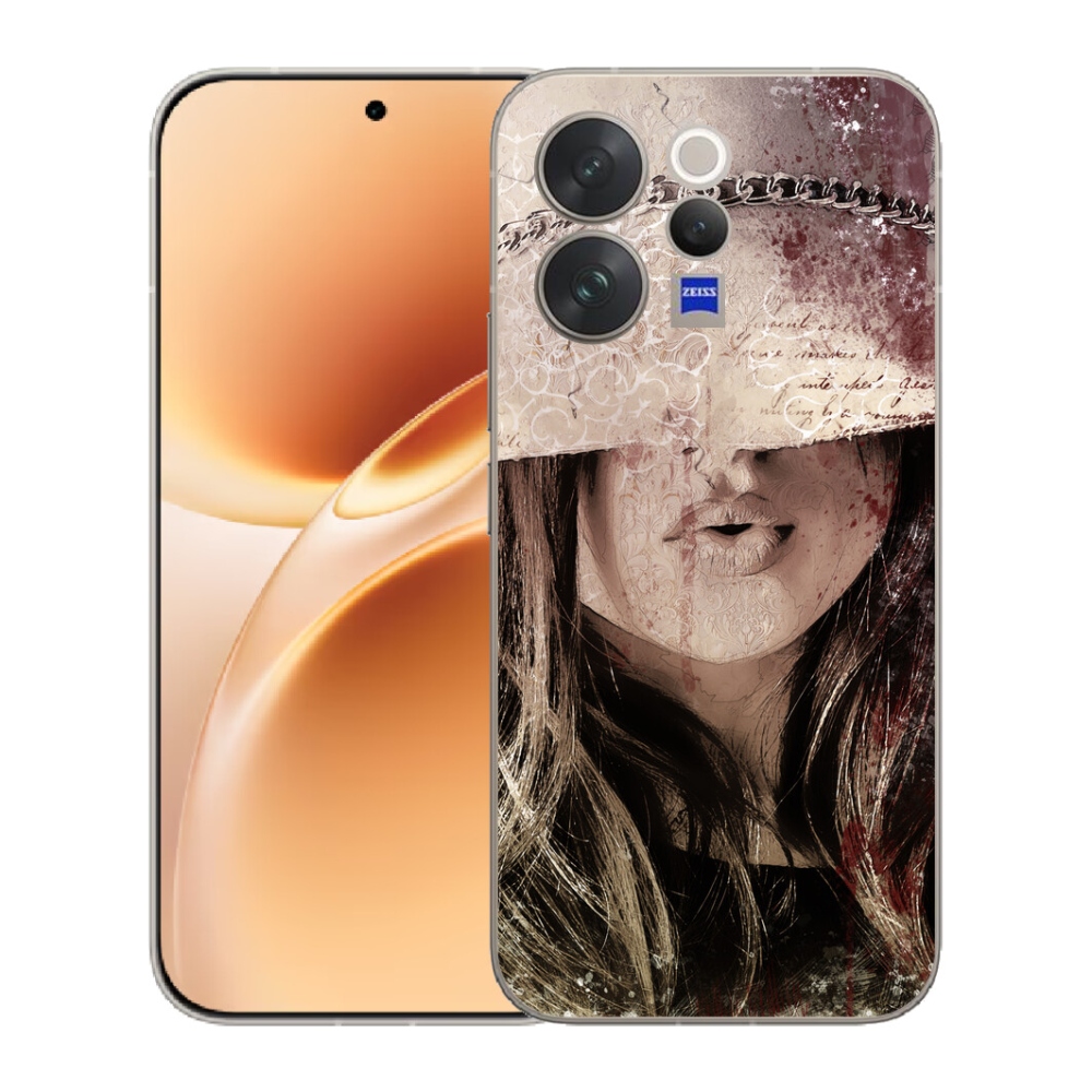 mmCase gélhuzat a Vivo V70-hez – lány