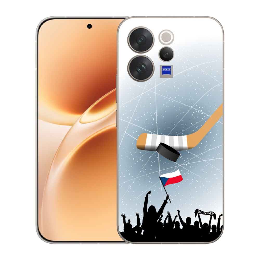 mmCase gél tok a Vivo V70-hez – jégkorongrajongóknak