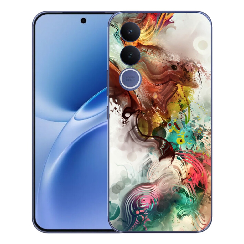 mmCase gél tok a Vivo V70 FE-hez – absztrakt 1