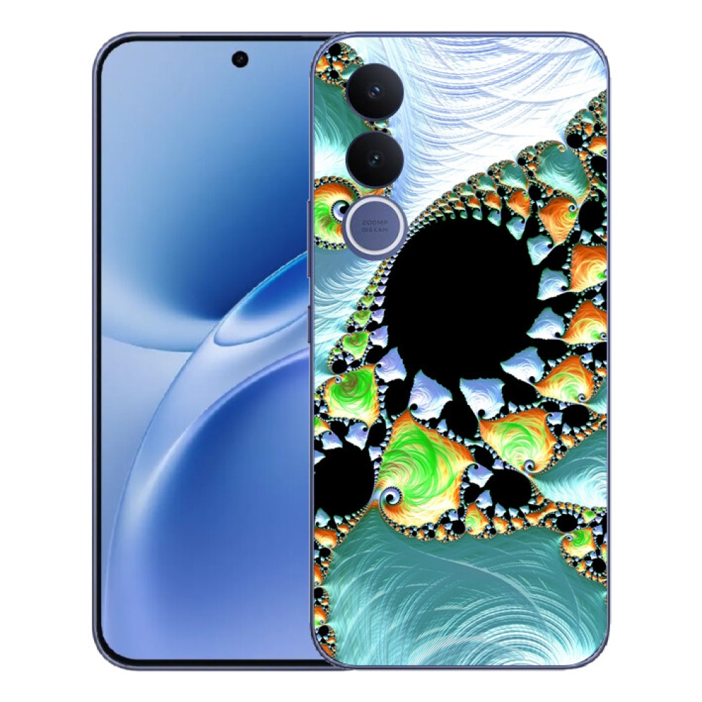 mmCase gélhuzat a Vivo V70 FE-hez – absztrakt motívum 21
