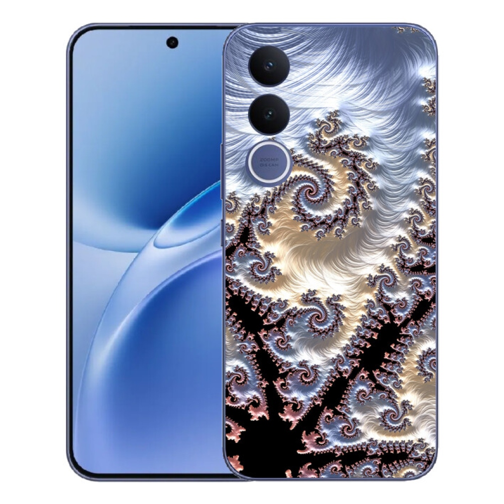 mmCase gélhuzat a Vivo V70 FE-hez – absztrakt motívum 22