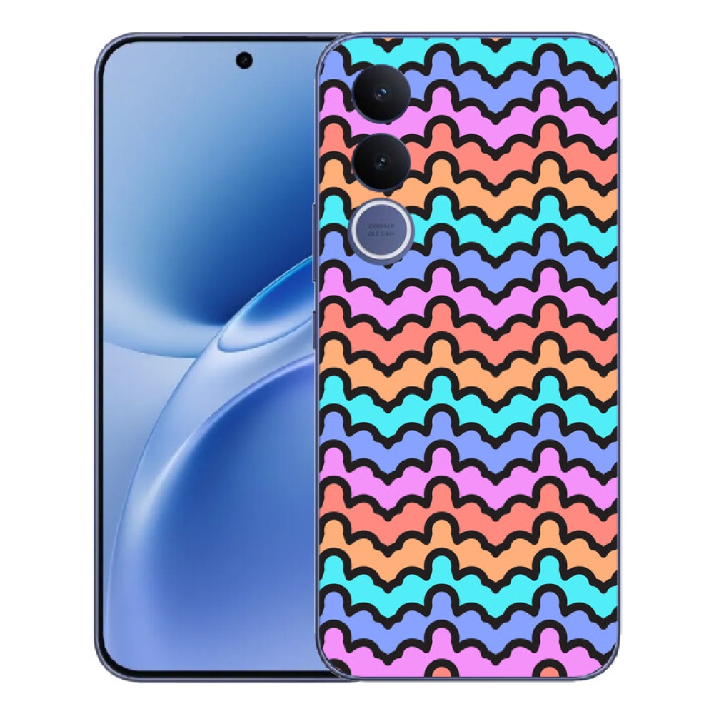 mmCase gélhuzat a Vivo V70 FE-hez – absztrakt motívum 30
