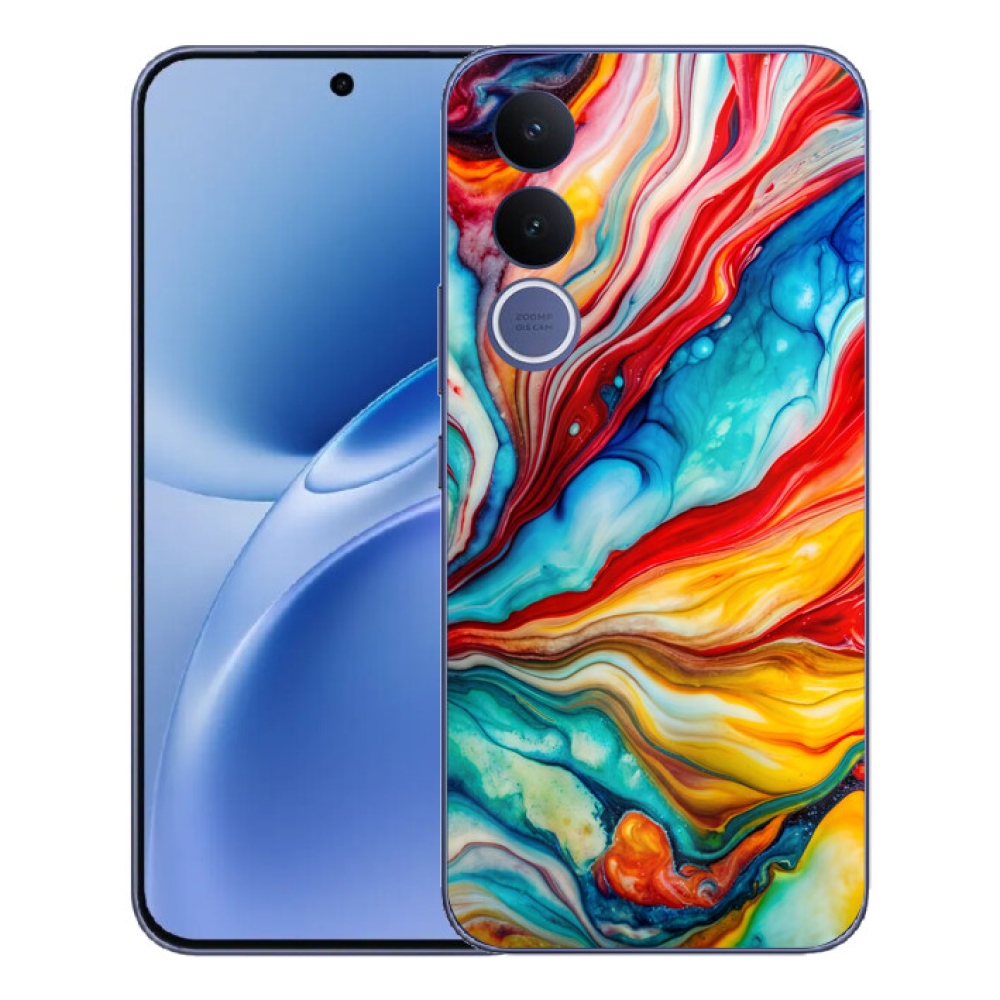 mmCase gélhuzat a Vivo V70 FE-hez – absztrakt motívum 58