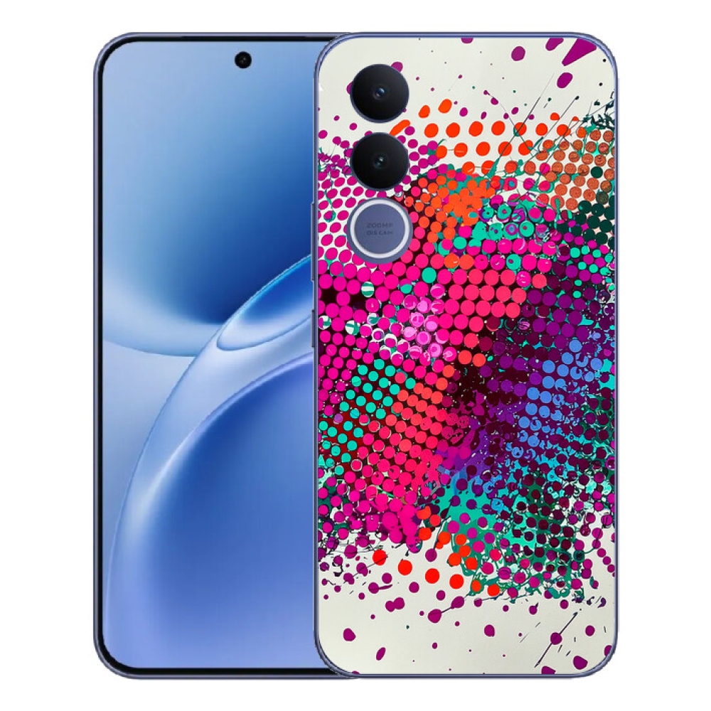 mmCase gélhuzat a Vivo V70 FE-hez – absztrakt motívum 65