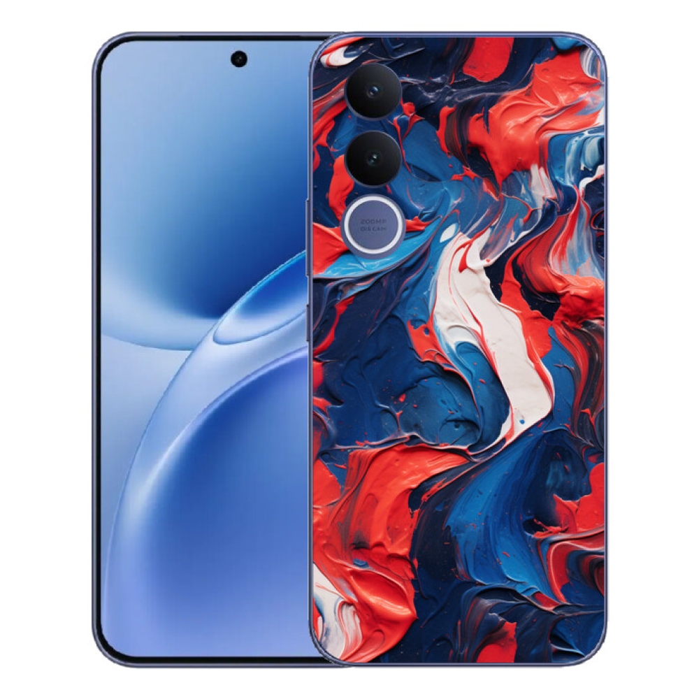 mmCase gélhuzat a Vivo V70 FE-hez – absztrakt motívum 7