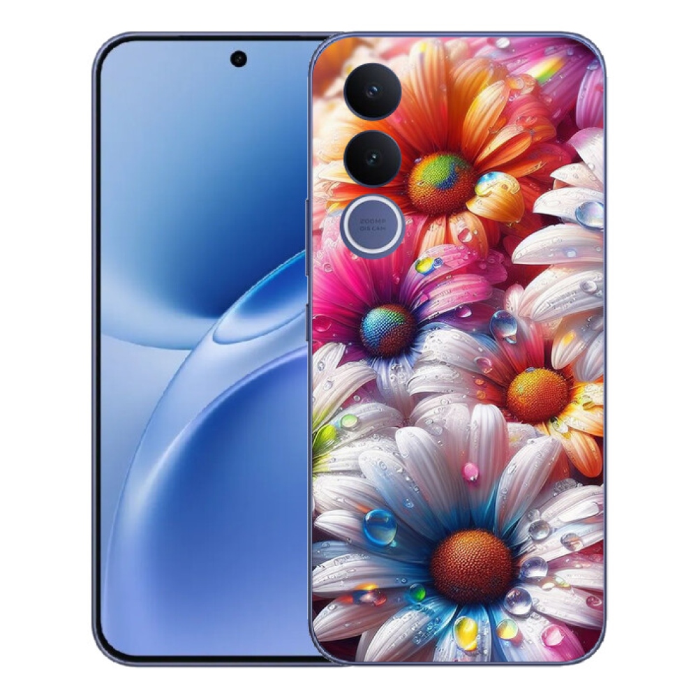 mmCase géltok a Vivo V70 FE-hez – színes margaréták