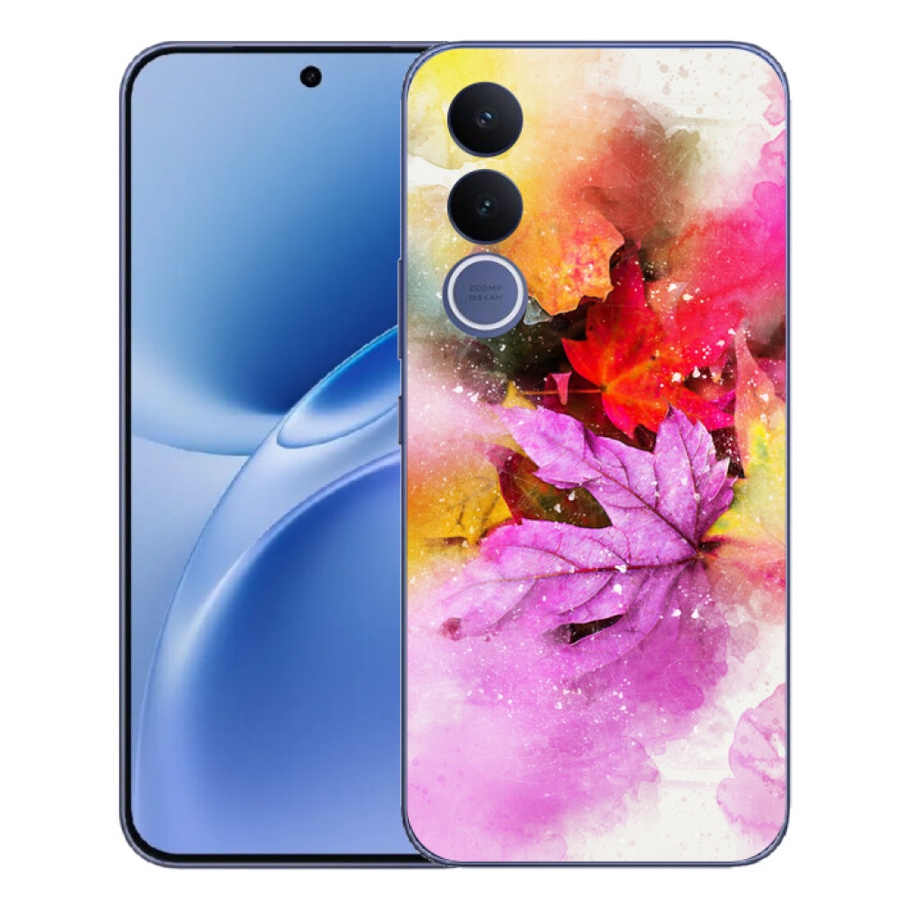 mmCase géltok a Vivo V70 FE-hez – színes levelek