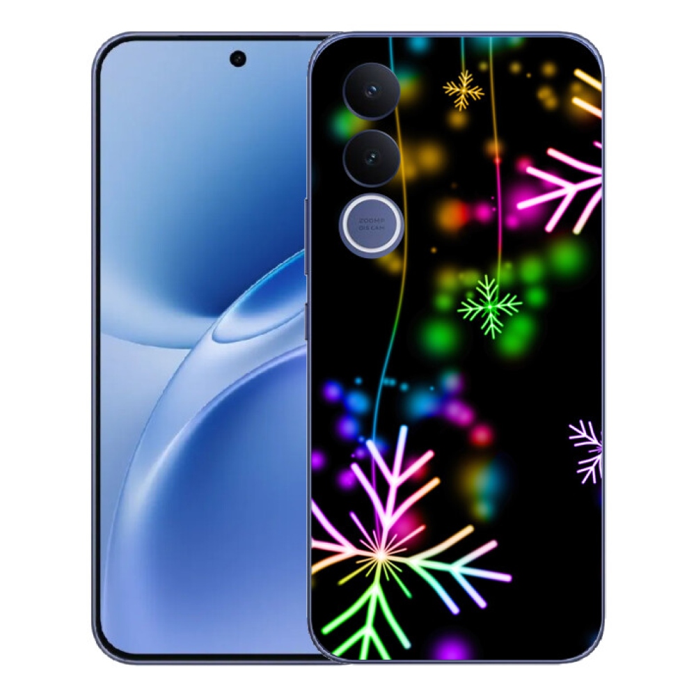 mmCase géltok a Vivo V70 FE-hez – színes hópelyhek