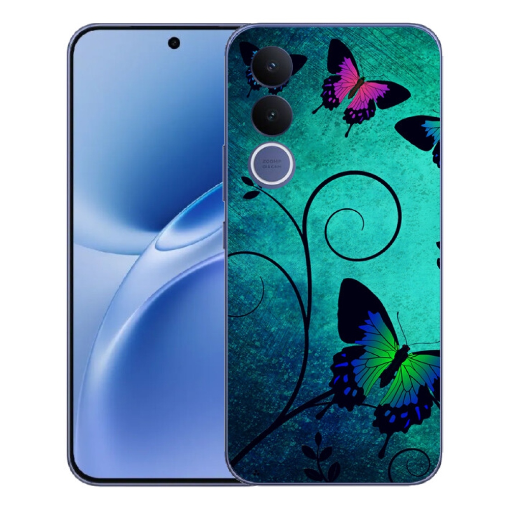 mmCase géltok a Vivo V70 FE-hez – színes pillangók