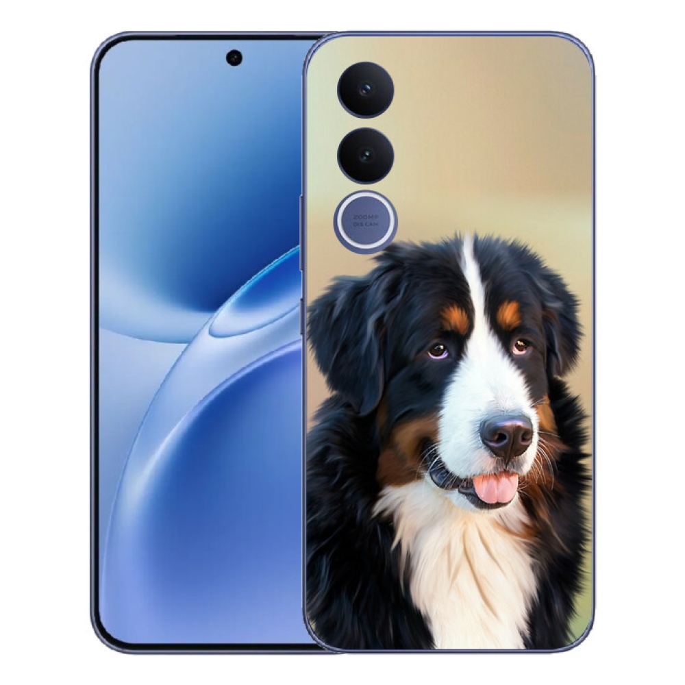 mmCase gél tok a Vivo V70 FE-hez – bern-i hegyi juhászkutya