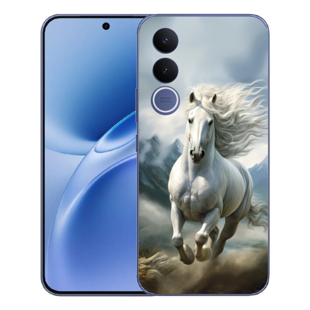 mmCase géltok a Vivo V70 FE-hez – futó fehér ló 3