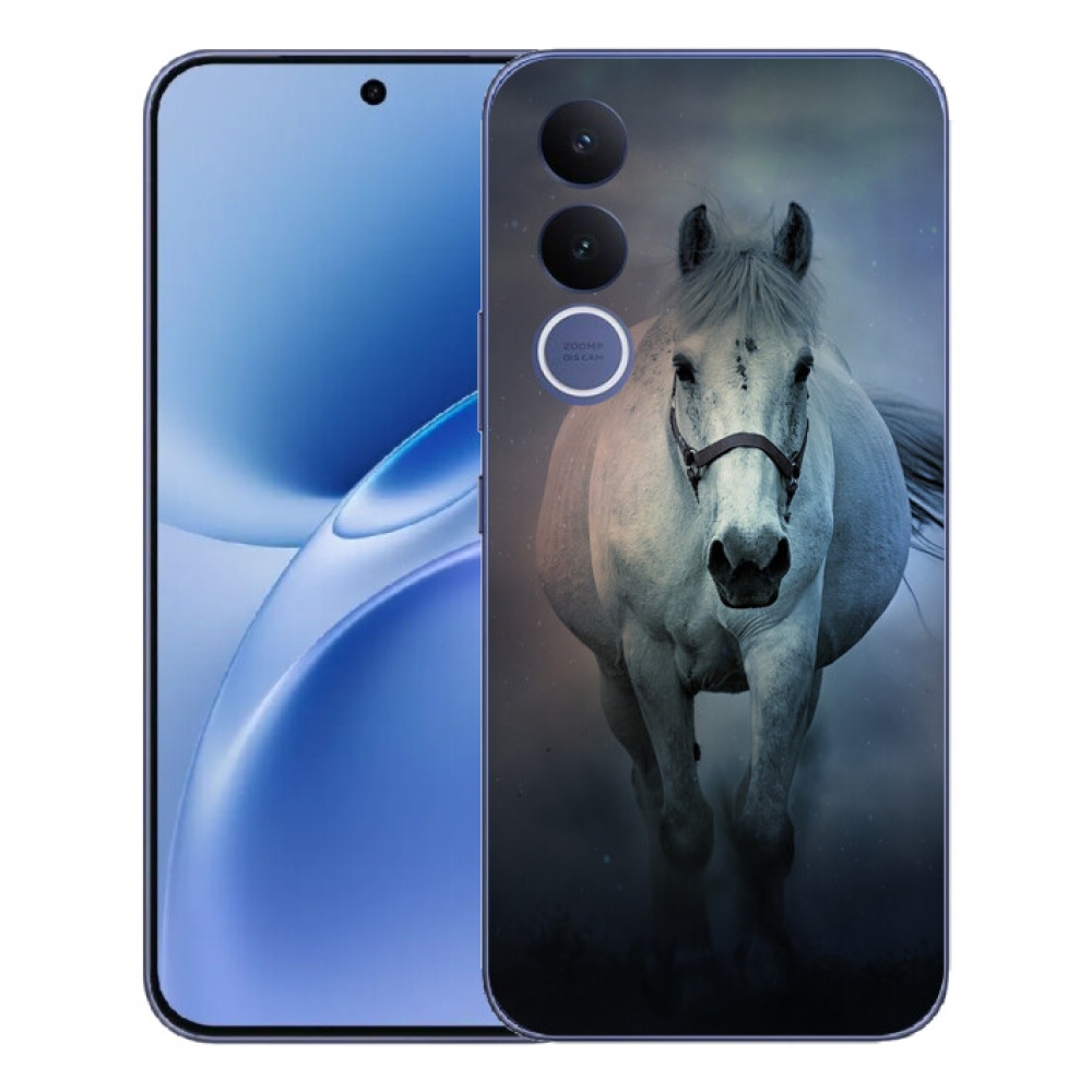 mmCase géltok a Vivo V70 FE-hez – futó fehér ló