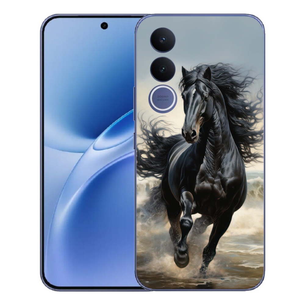 mmCase géltok a Vivo V70 FE-hez – futó fekete ló