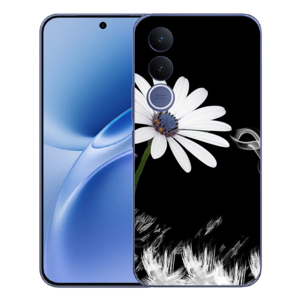 mmCase géltok a Vivo V70 FE-hez – fehér virág