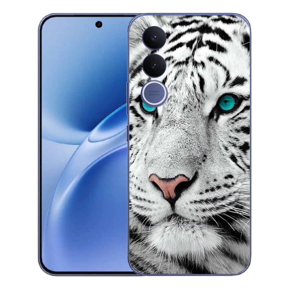 mmCase géltok a Vivo V70 FE-hez – fehér tigris