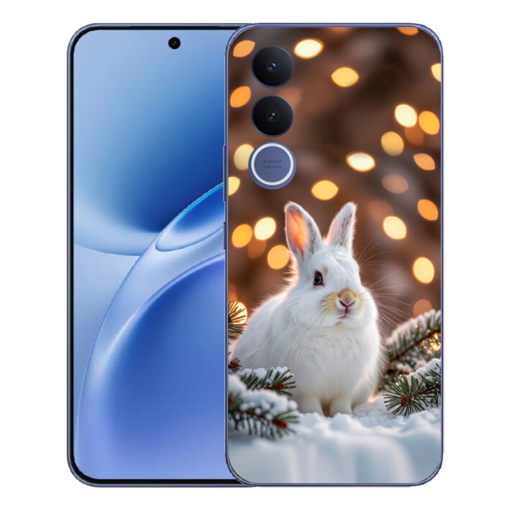 mmCase géltok a Vivo V70 FE-hez – fehér nyúl