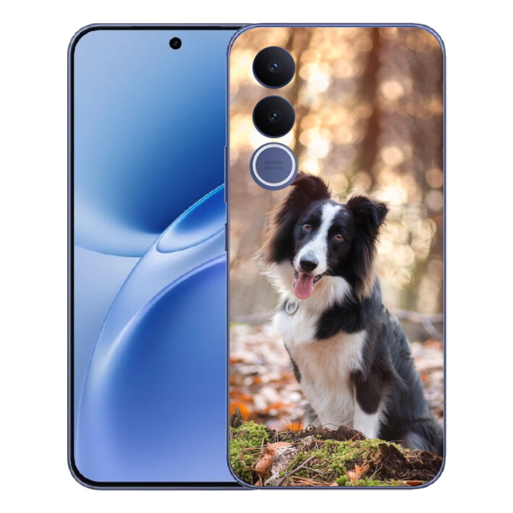 mmCase gél tok a Vivo V70 FE-hez – border collie 1