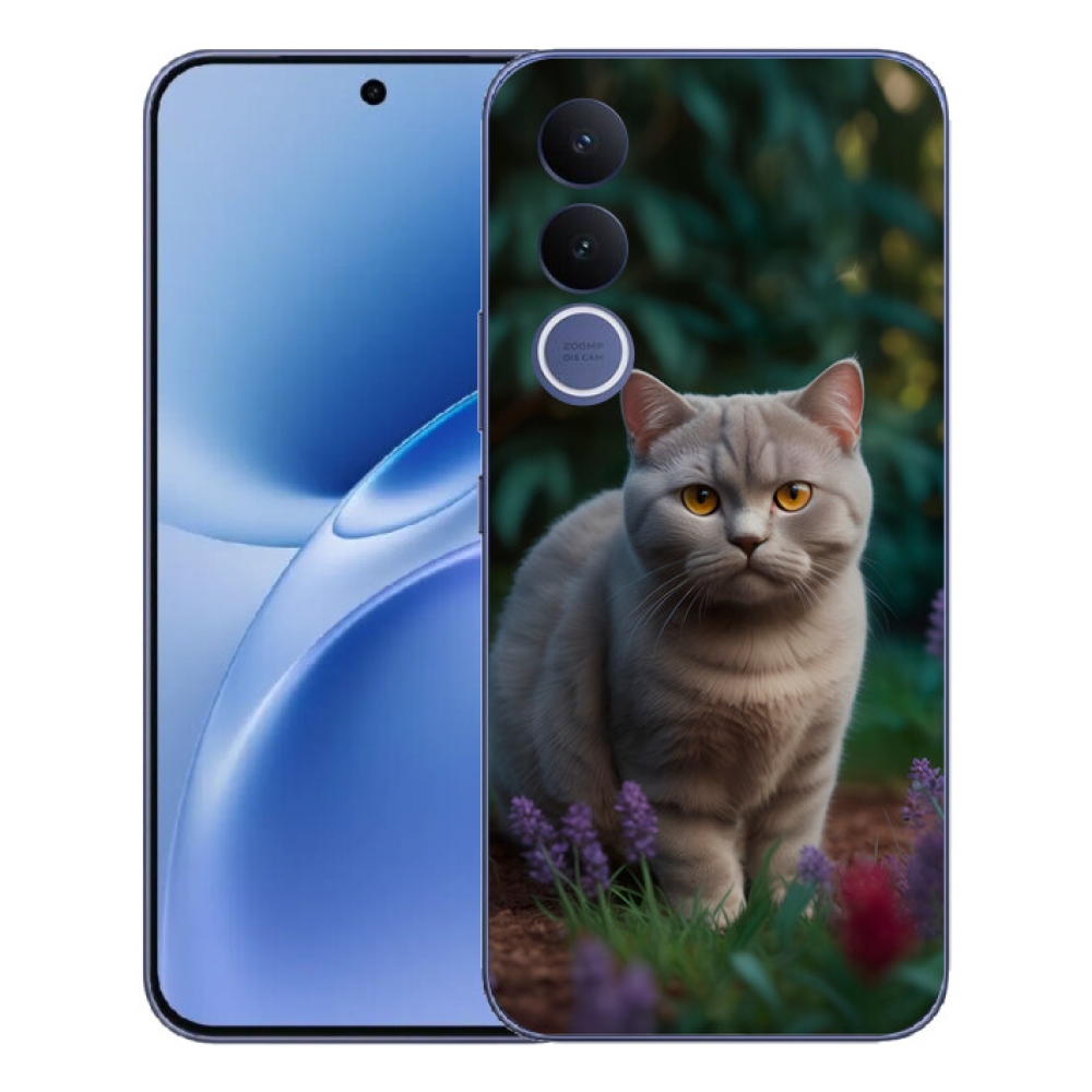 mmCase gél tok a Vivo V70 FE-hez – brit macska