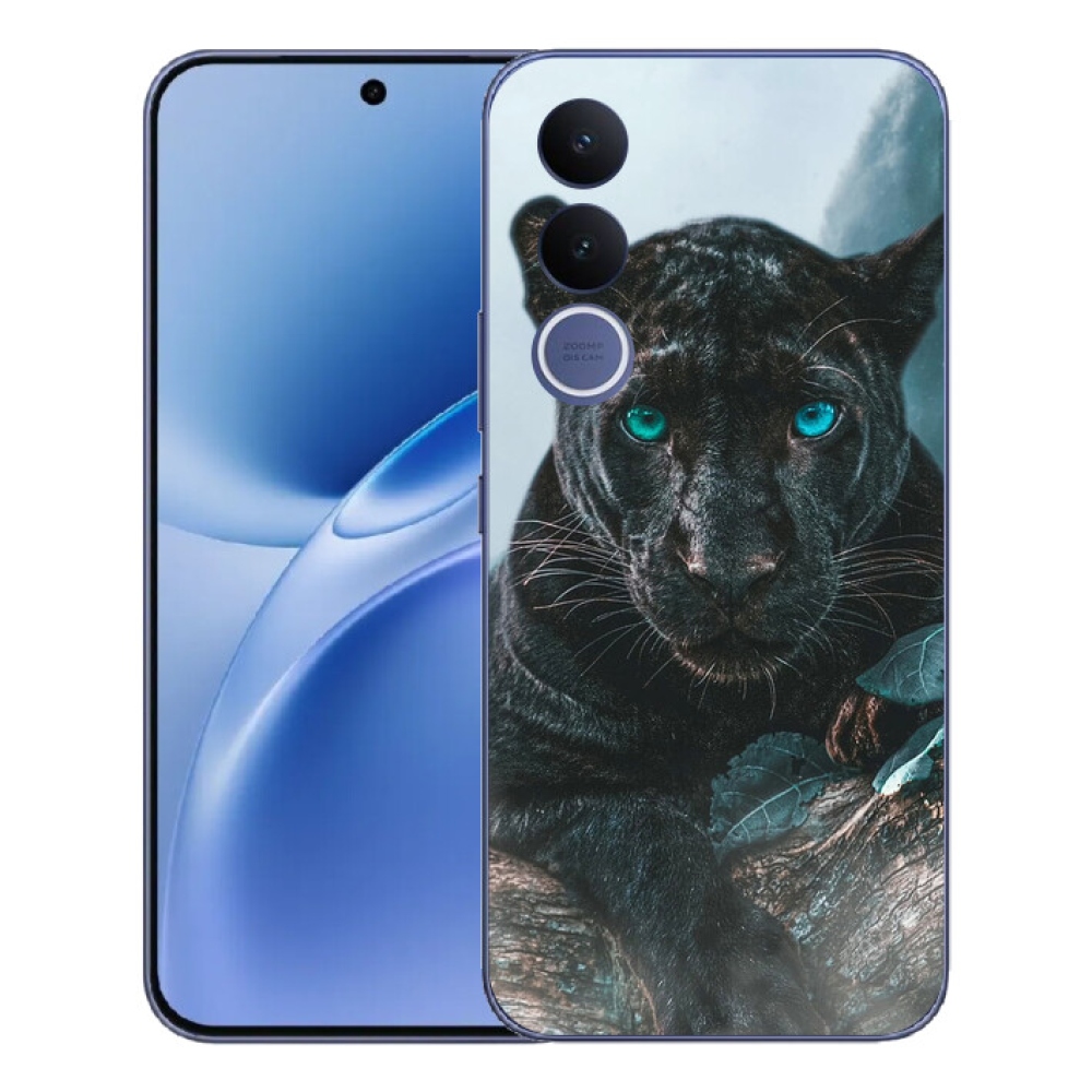 mmCase géltok a Vivo V70 FE-hez – fekete párduc
