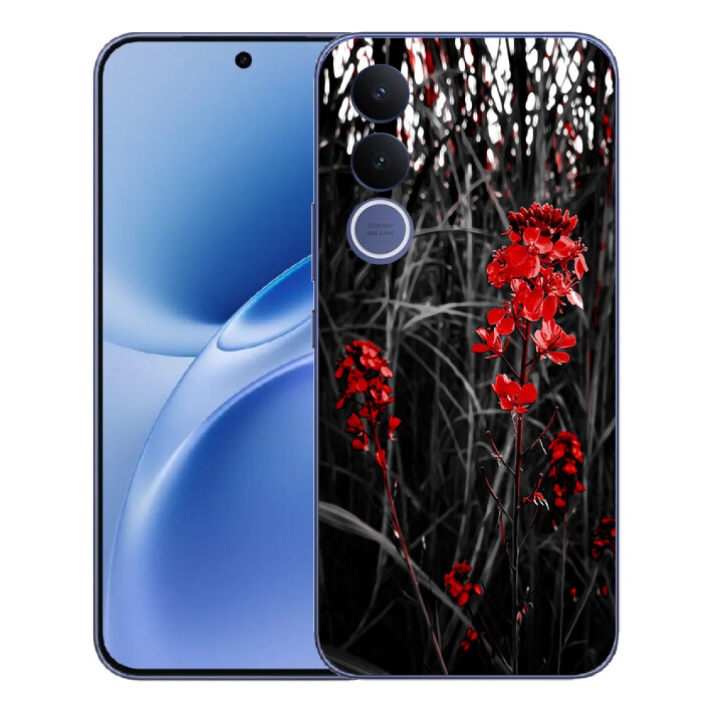 mmCase géltok a Vivo V70 FE-hez – piros növény