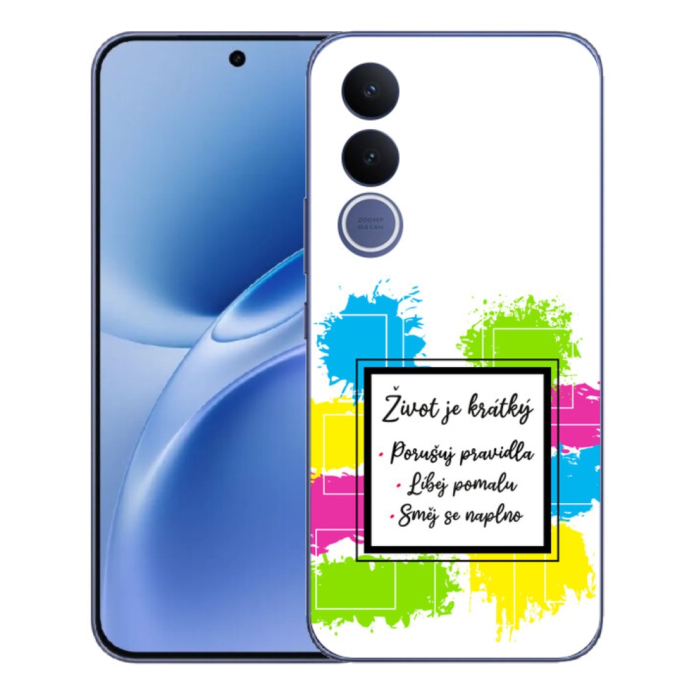 mmCase géltok a Vivo V70 FE-hez – idézet 5, fehér háttérrel