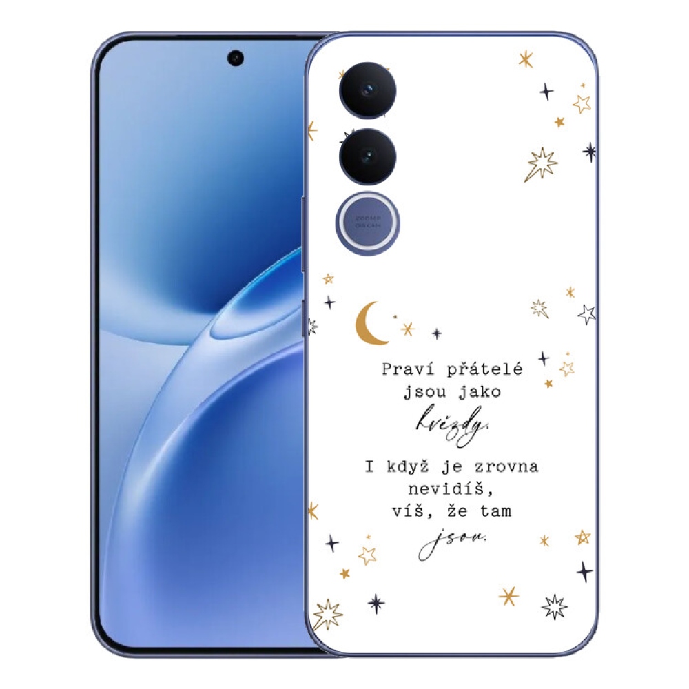 mmCase géltok a Vivo V70 FE-hez – idézet 6, fehér háttérrel