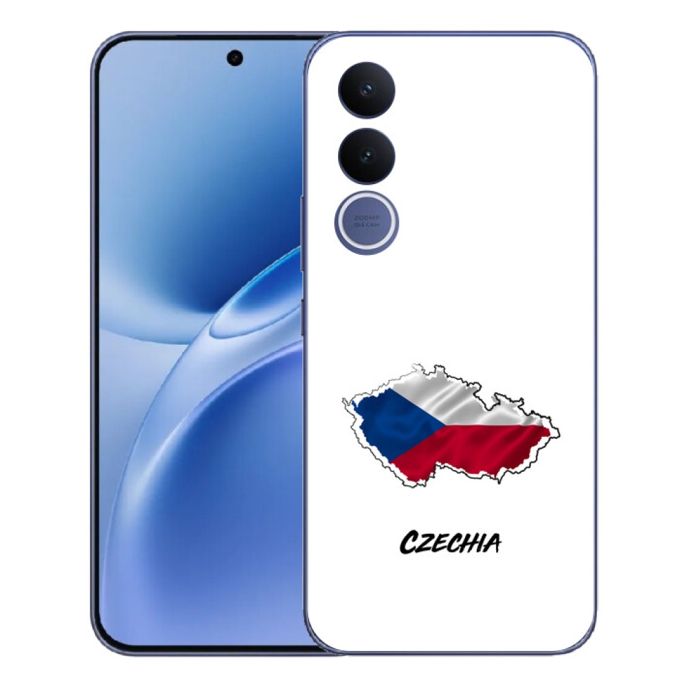 mmCase géltok a Vivo V70 FE-hez – Czechia, fehér háttér
