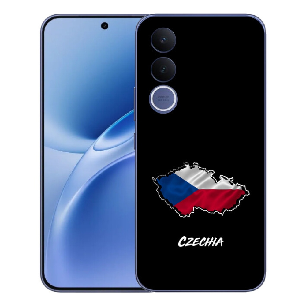 mmCase géltok a Vivo V70 FE-hez – Czechia, fekete háttér