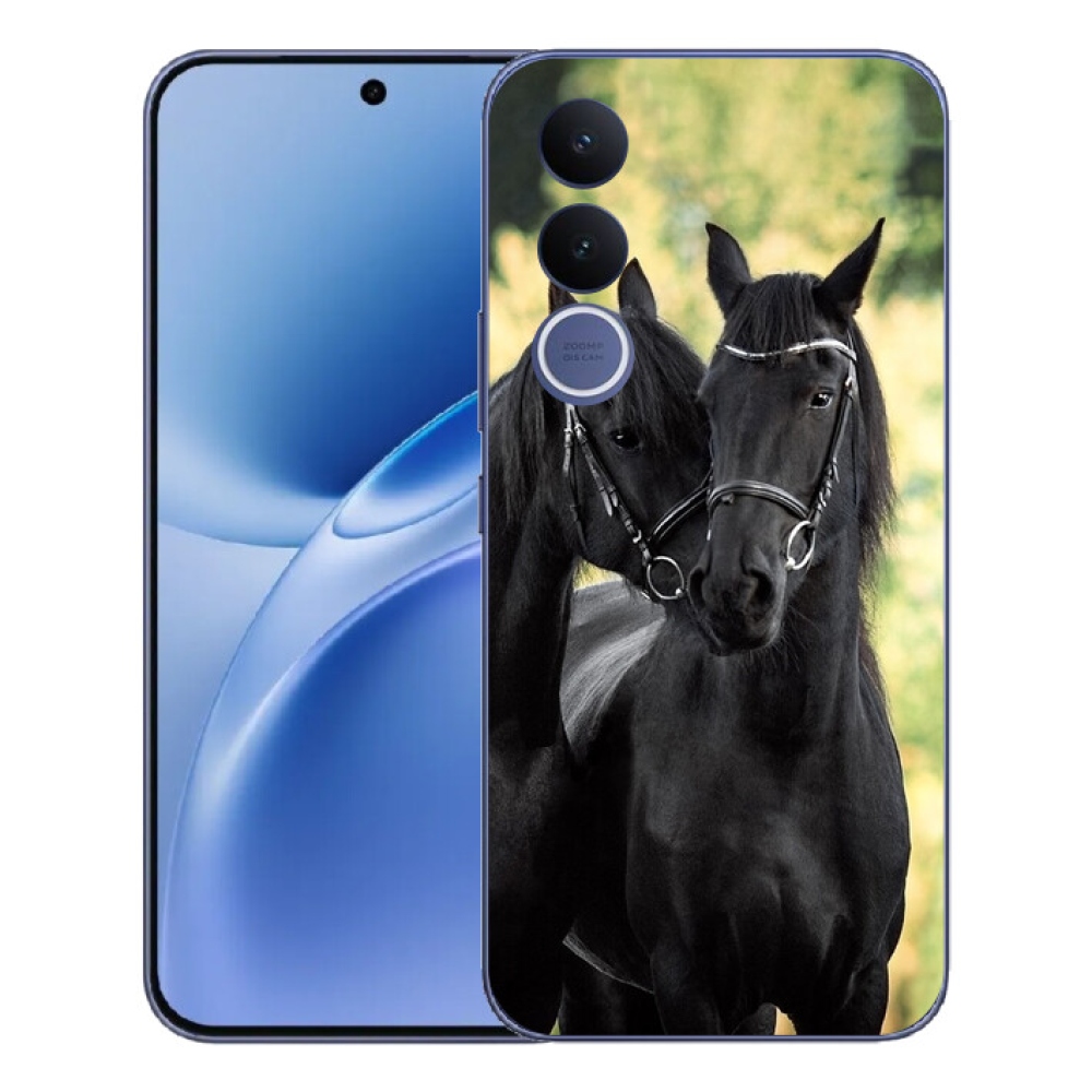 mmCase géltok a Vivo V70 FE-hez – két fekete ló