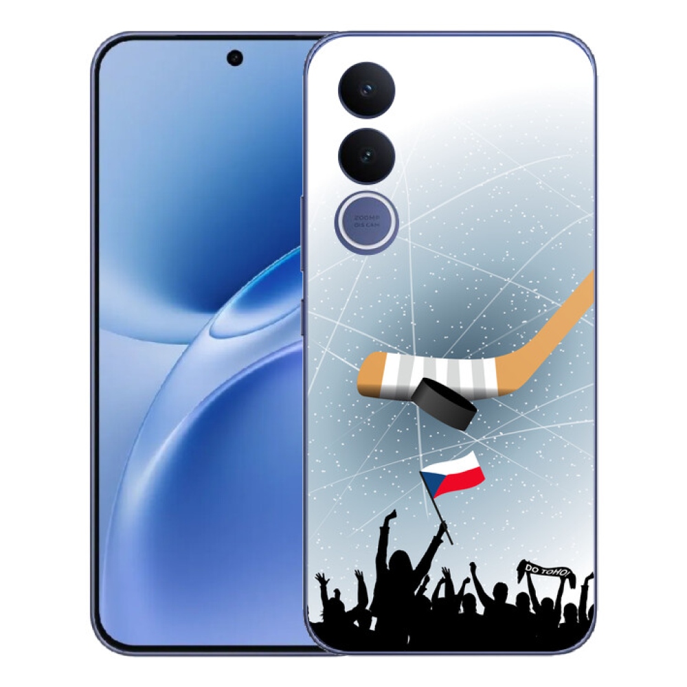 mmCase gél tok a Vivo V70 FE-hez – jégkorongrajongóknak