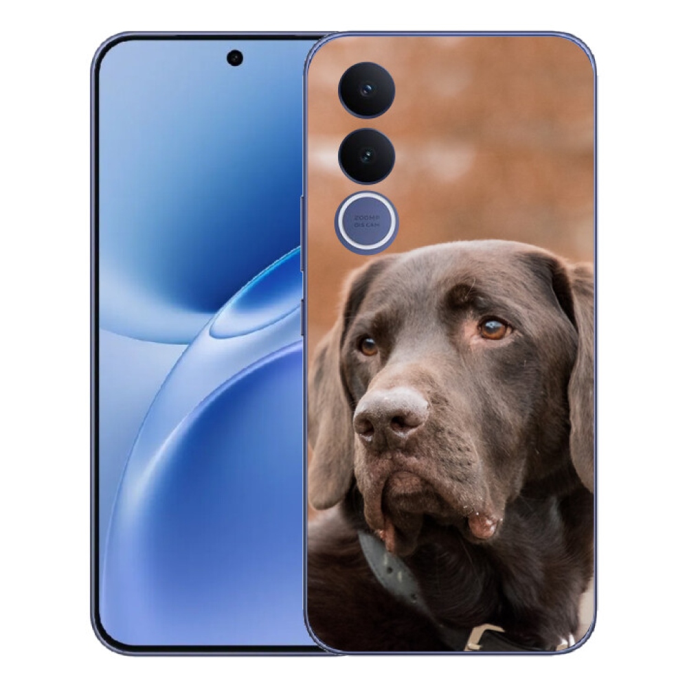 mmCase géltok a Vivo V70 FE-hez – barna labrador