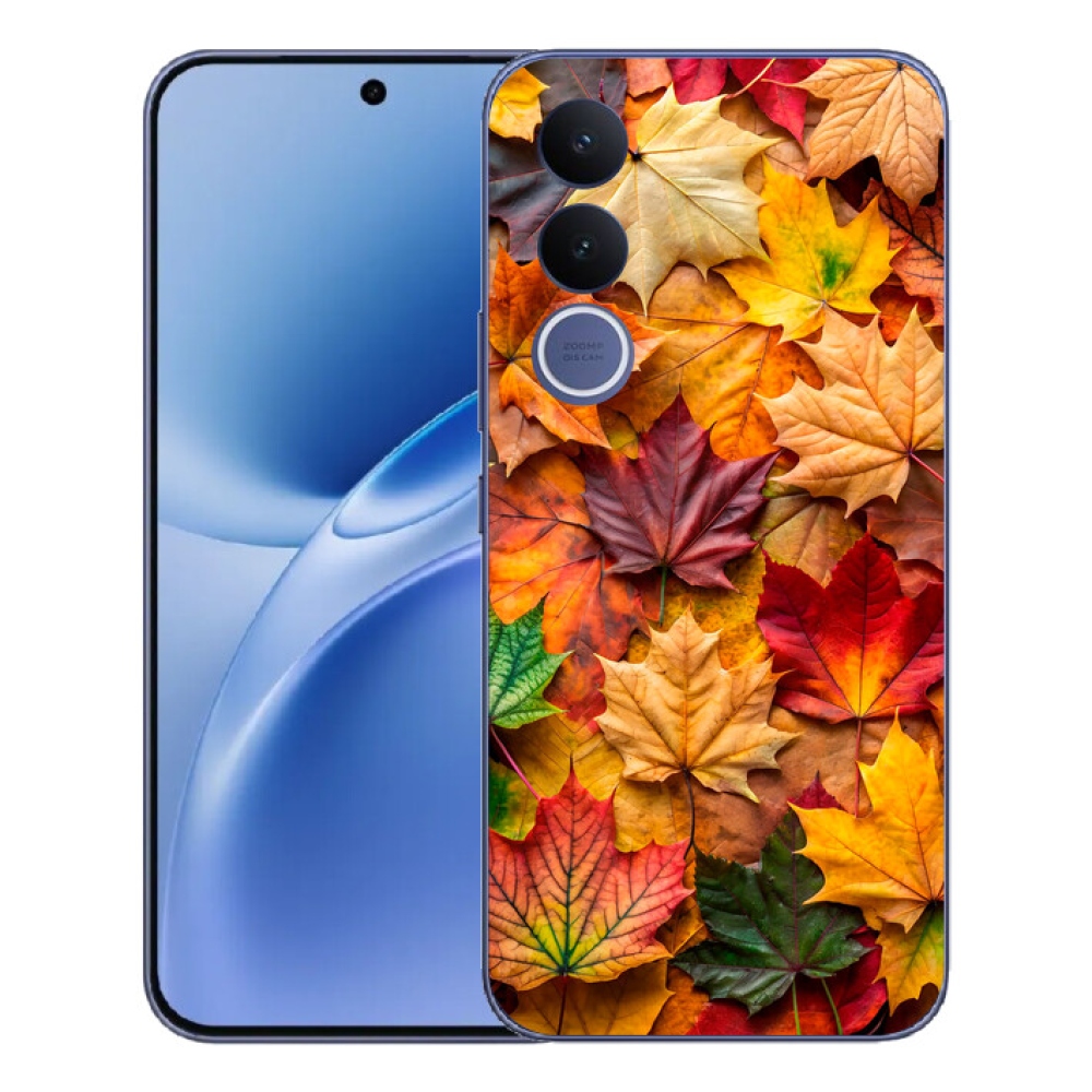 mmCase gélhuzat a Vivo V70 FE-hez – juharlevelek 2