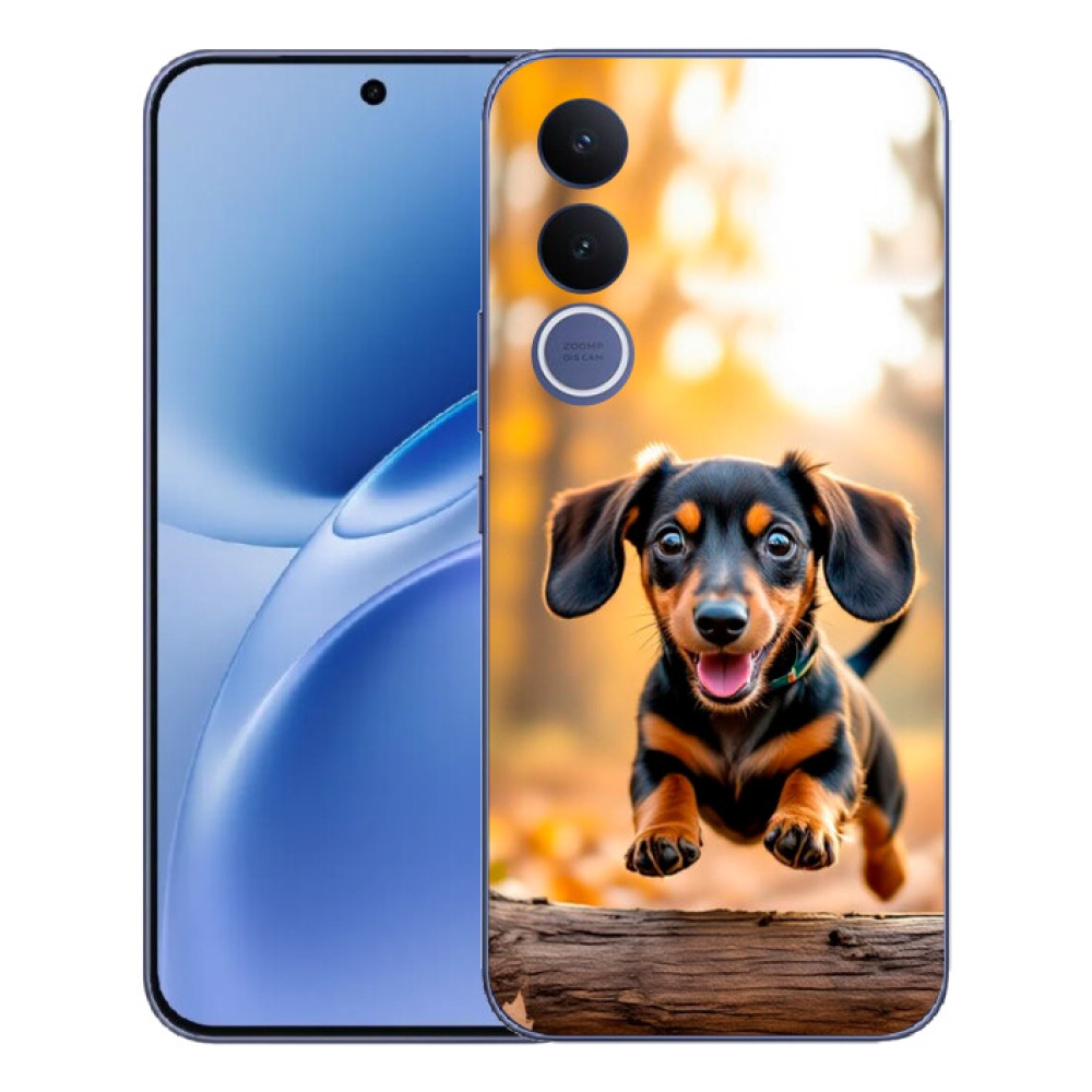 mmCase gélhuzat a Vivo V70 FE-hez – dachshund 2