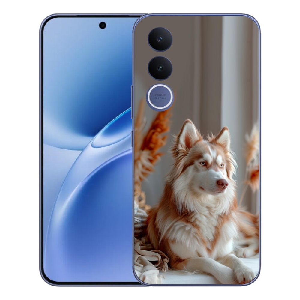 mmCase géltok a Vivo V70 FE-hez – nyugodt szibériai husky