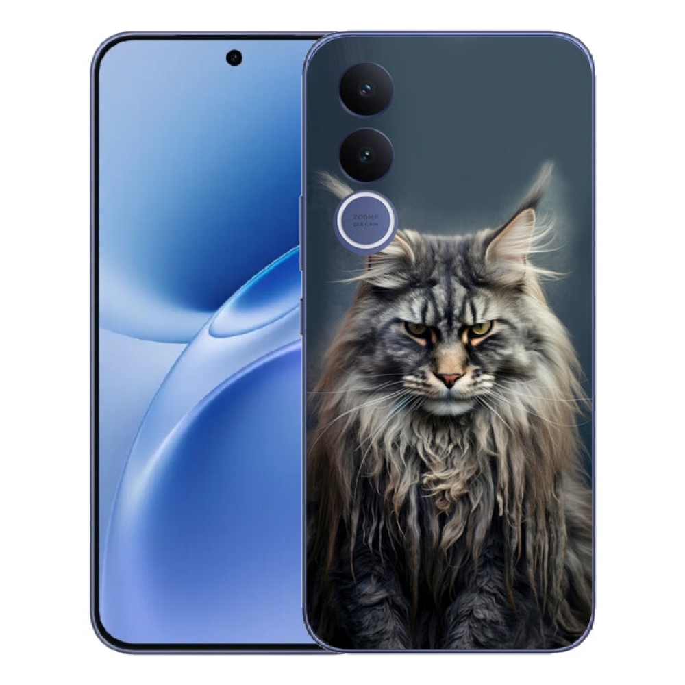 mmCase géltok a Vivo V70 FE-hez – macskás mintázat 4
