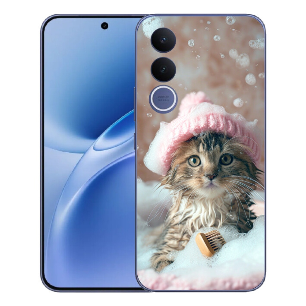 mmCase géltok a Vivo V70 FE-hez – cica és fürdő