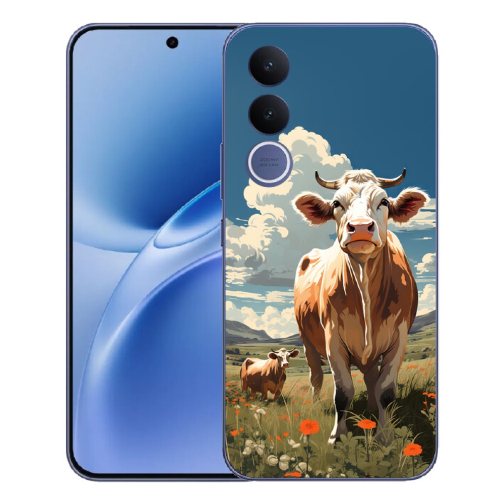 mmCase géltok a Vivo V70 FE-hez – tehenek a réten